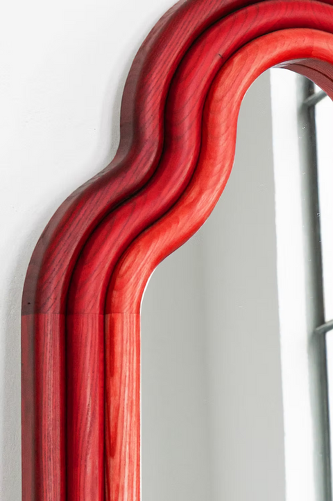MIROIR BOIS COLORÉE - TRN TRIPLE