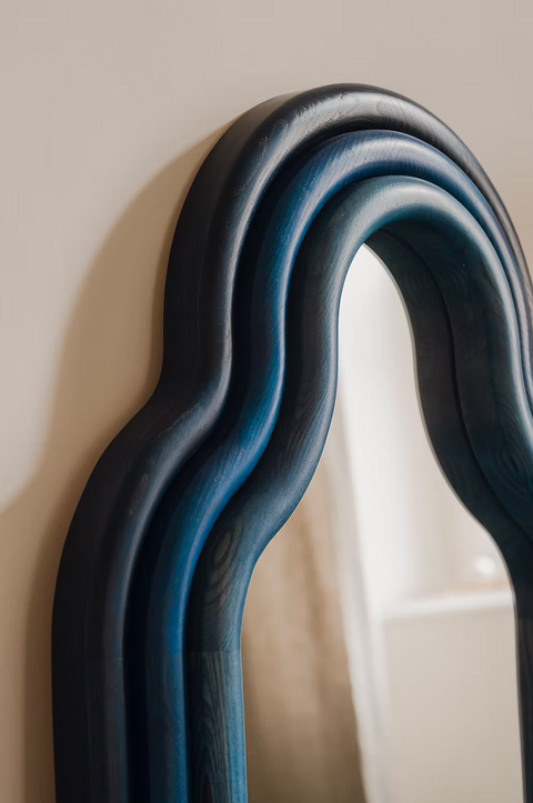 MIROIR BOIS COLORÉE - TRN TRIPLE