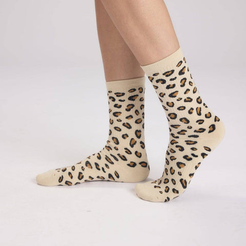CHAUSSETTES MOTIF - LEOPARD