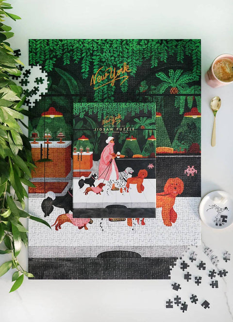 PUZZLE 1000 PIECES ILLUSTRÉ - DOG SITTER