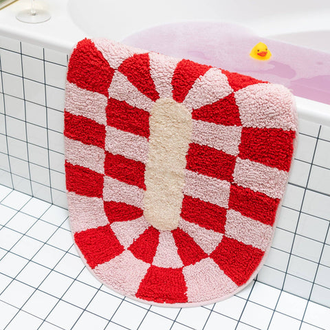 TAPIS DE BAIN CARREAUX - RITA
