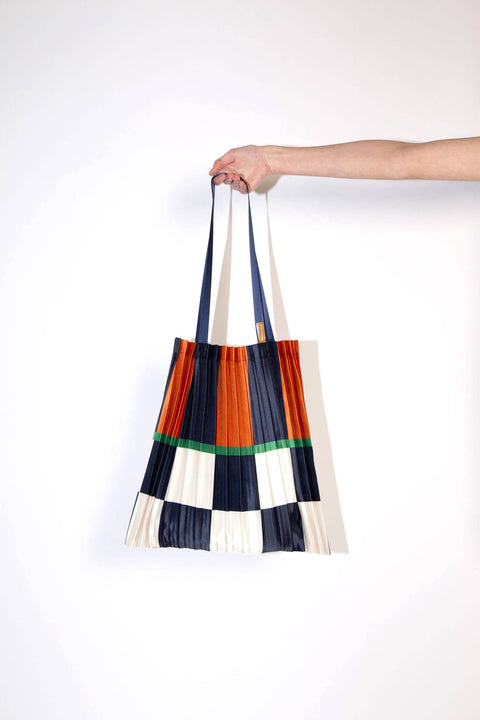 TOTE BAG - PLEATED