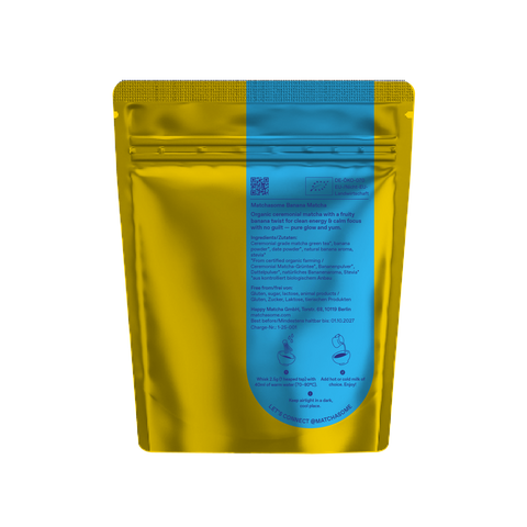 MATCHA CEREMONIAL BIO BANANE - SACHET 40G