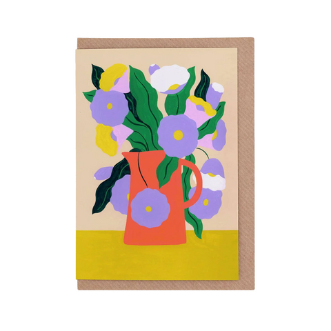 CARTE FLEURS - AGATHE SINGER
