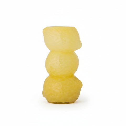 VASE VERRE SOUFFLÉ - CITRONS
