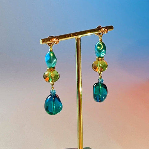 BOUCLES D'OREILLES - TILLEUL