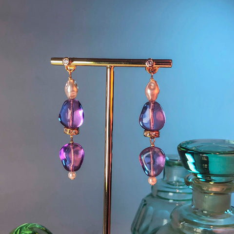 BOUCLES D'OREILLES - PLATANE