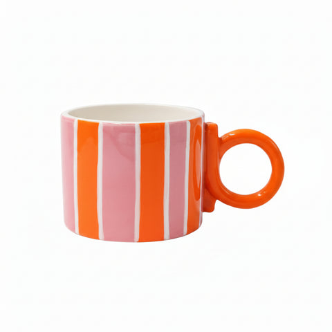 TASSE CERAMIQUE RAYURES - INES