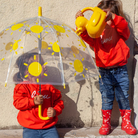 PARAPLUIE ENFANT - MOTIFS TRANSPARENTS