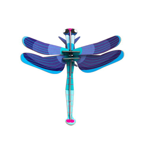 DECORATION MURALE LIBELLULE - SAPPHIRE DRAGONFLY