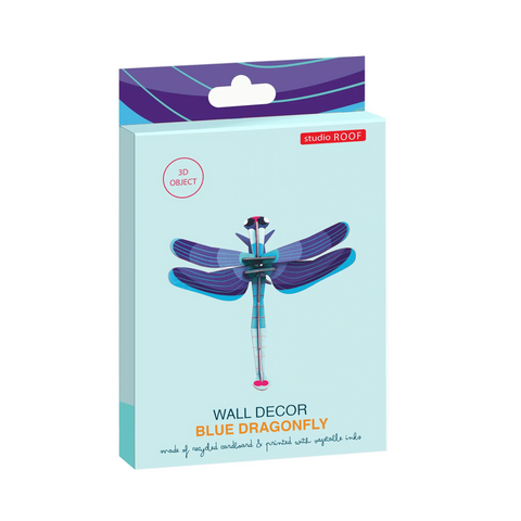 DECORATION MURALE LIBELLULE - SAPPHIRE DRAGONFLY