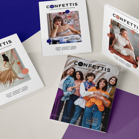 MAGAZINE LIFESTYLE - LES CONFETTIS