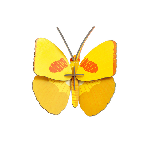 DECORATION MURALE PAPILLON - YELLOW BUTTERFLY